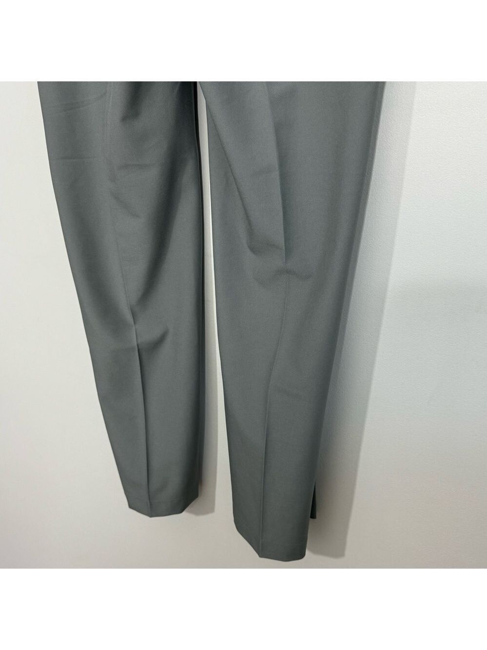 Dunning Everbest Trouser Pant Mens 34/32 Grey Slacks Golf Office Comfortable EUC - Picture 7 of 10